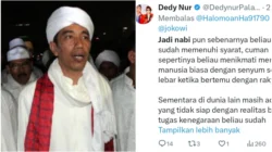 Heboh! Kader PSI ini Anggap Jokowi Memenuhi Syarat jadi Nabi, Sudah Terima Wahyu dari Tuhan?
