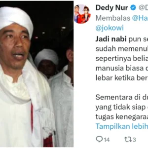 Heboh! Kader PSI ini Anggap Jokowi Memenuhi Syarat jadi Nabi, Sudah Terima Wahyu dari Tuhan?