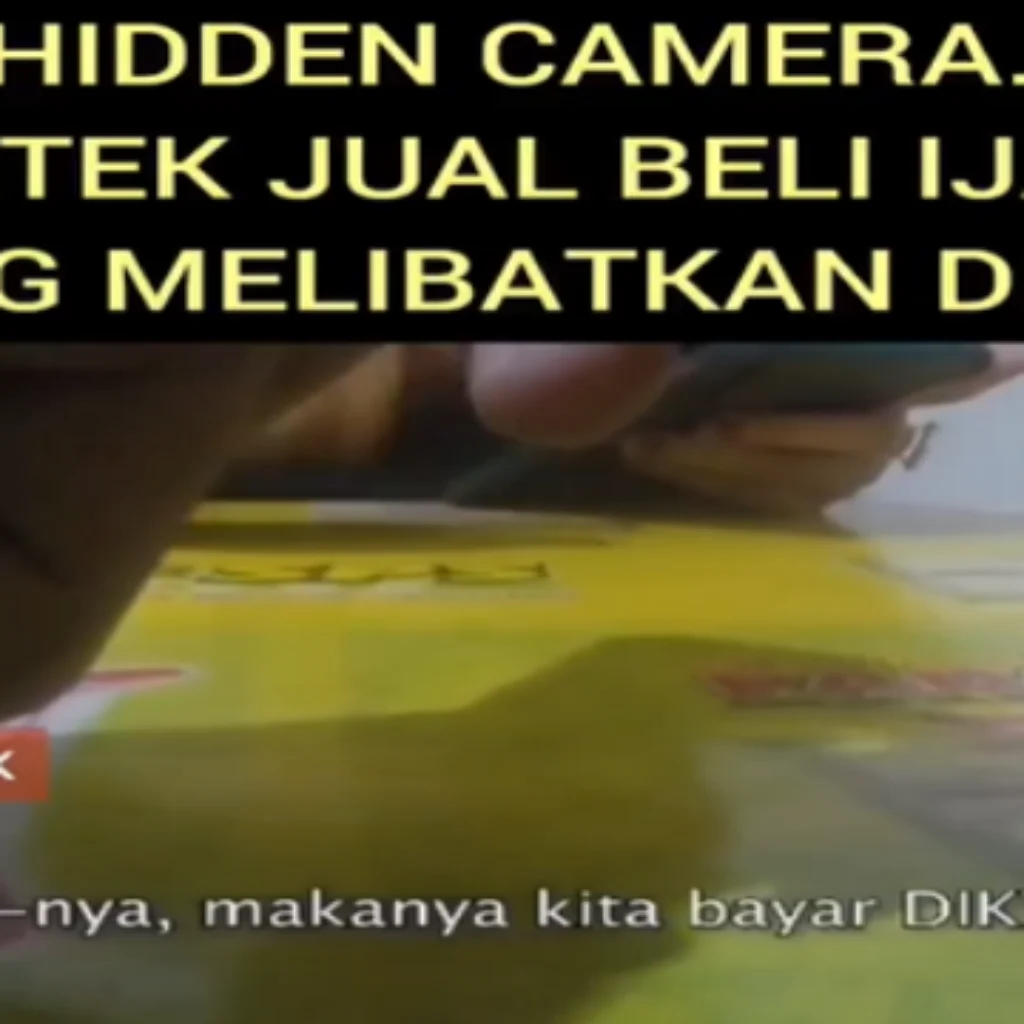 VIRAL! Heboh Video Praktek Jual Beli Ijazah, Bayar Rp32 Juta Bisa Terdaftar di Kemendikti