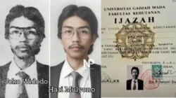 ini Penampakan Ijazah Jokowi Vs Hari Mulyono yang Disebut Mirip