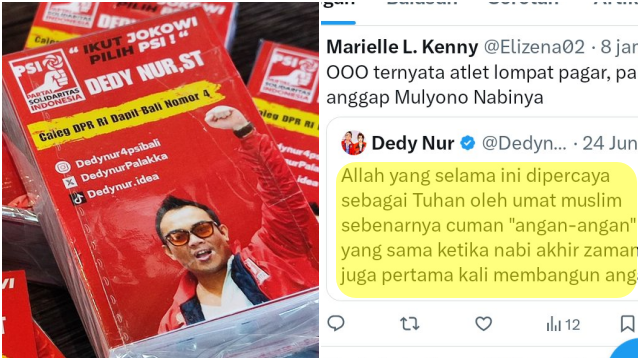Siapa sich Dedy Nur Palakka? Sebut Jokowi Layak jadi Nabi, Jejak Digitalnya Sebut Tuhan Umat Muslim Hanya Angan-angan
