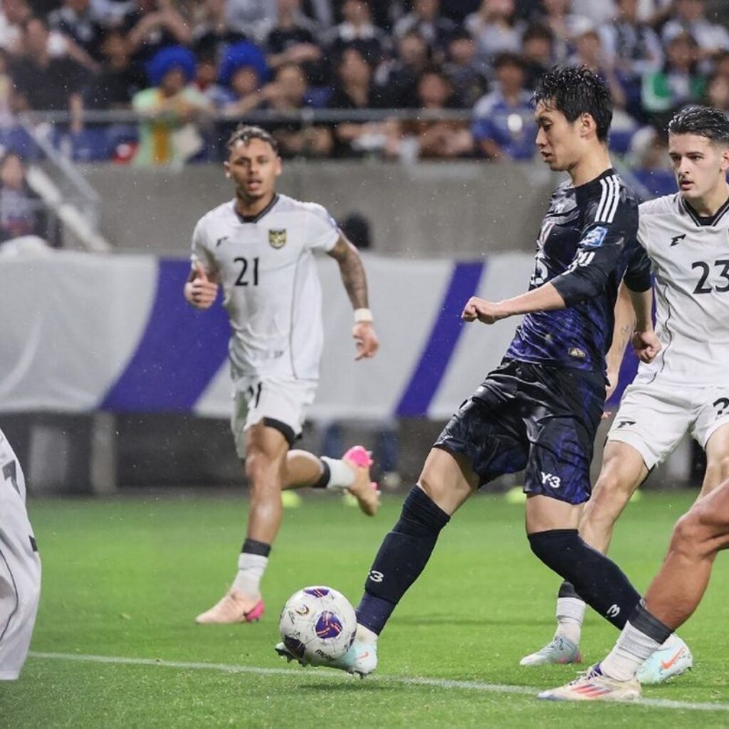 Timnas Indonesia Dibantai Telak Timnas Jepang: Skor 0-6