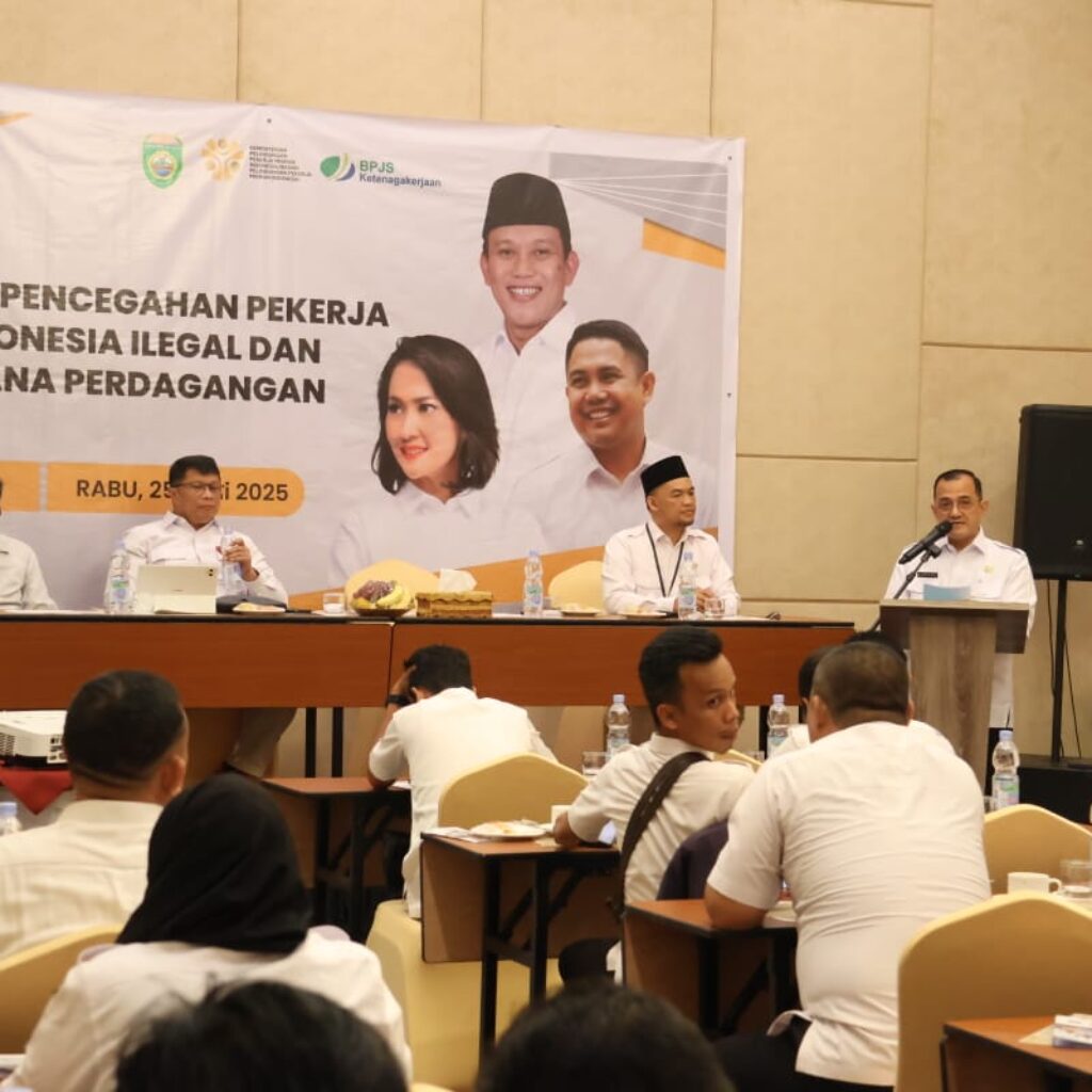 Sosialisasi Pencegahan Tindak Pidana Perdagangan Orang, Sekda Sumsel: Kolaborasi Kunci Perlindungan PMI