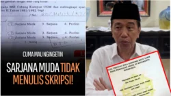 Terdaftar sebagai Sarjana Muda, Jokowi akan Dilaporkan Lagi terkait Dugaan Skripsi Palsu!