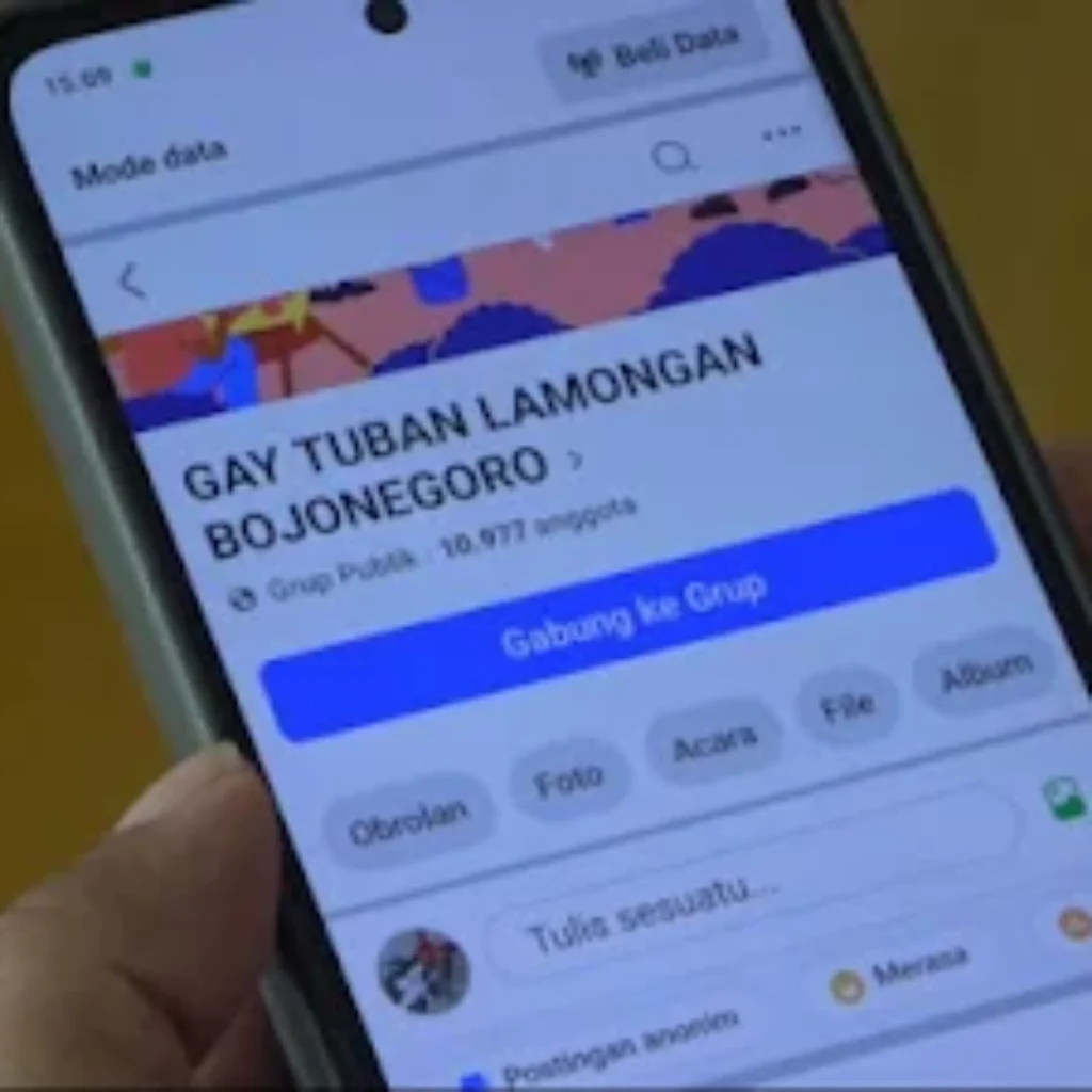 Astaga! Viral Grup Facebook Gay Tuban - Lamongan - Bojonegoro, Member Capai 10.000