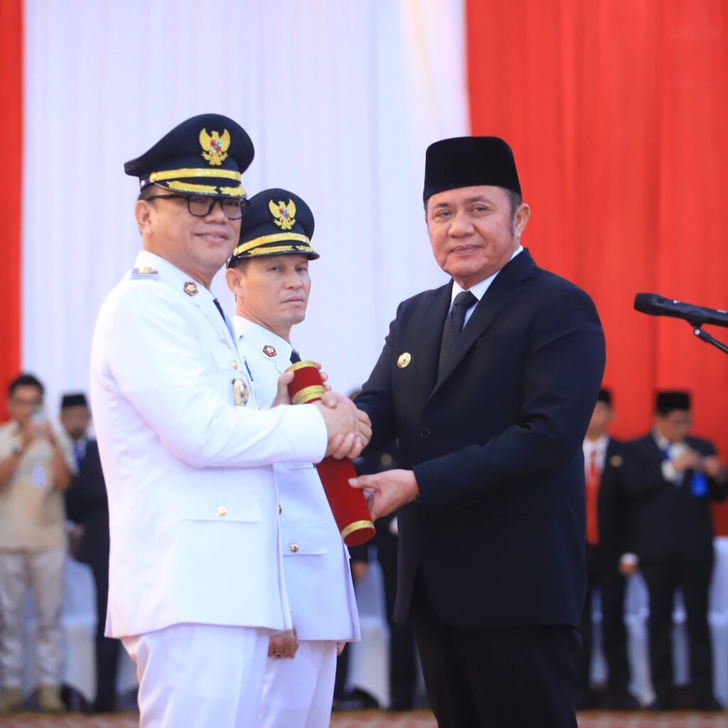 Pelantikan Bupati dan Wakil Bupati Empat Lawang Terpilih; Dr H Joncik Muhammad dan Arifa’i, SH Masa Jabatan 2025–2030