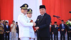 Pelantikan Bupati dan Wakil Bupati Empat Lawang Terpilih; Dr H Joncik Muhammad dan Arifa’i, SH Masa Jabatan 2025–2030