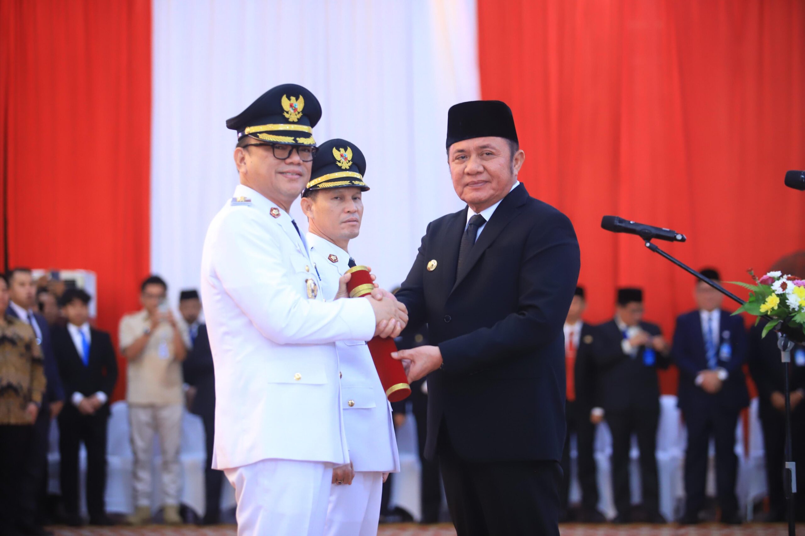 Pelantikan Bupati dan Wakil Bupati Empat Lawang Terpilih; Dr H Joncik Muhammad dan Arifa’i, SH Masa Jabatan 2025–2030