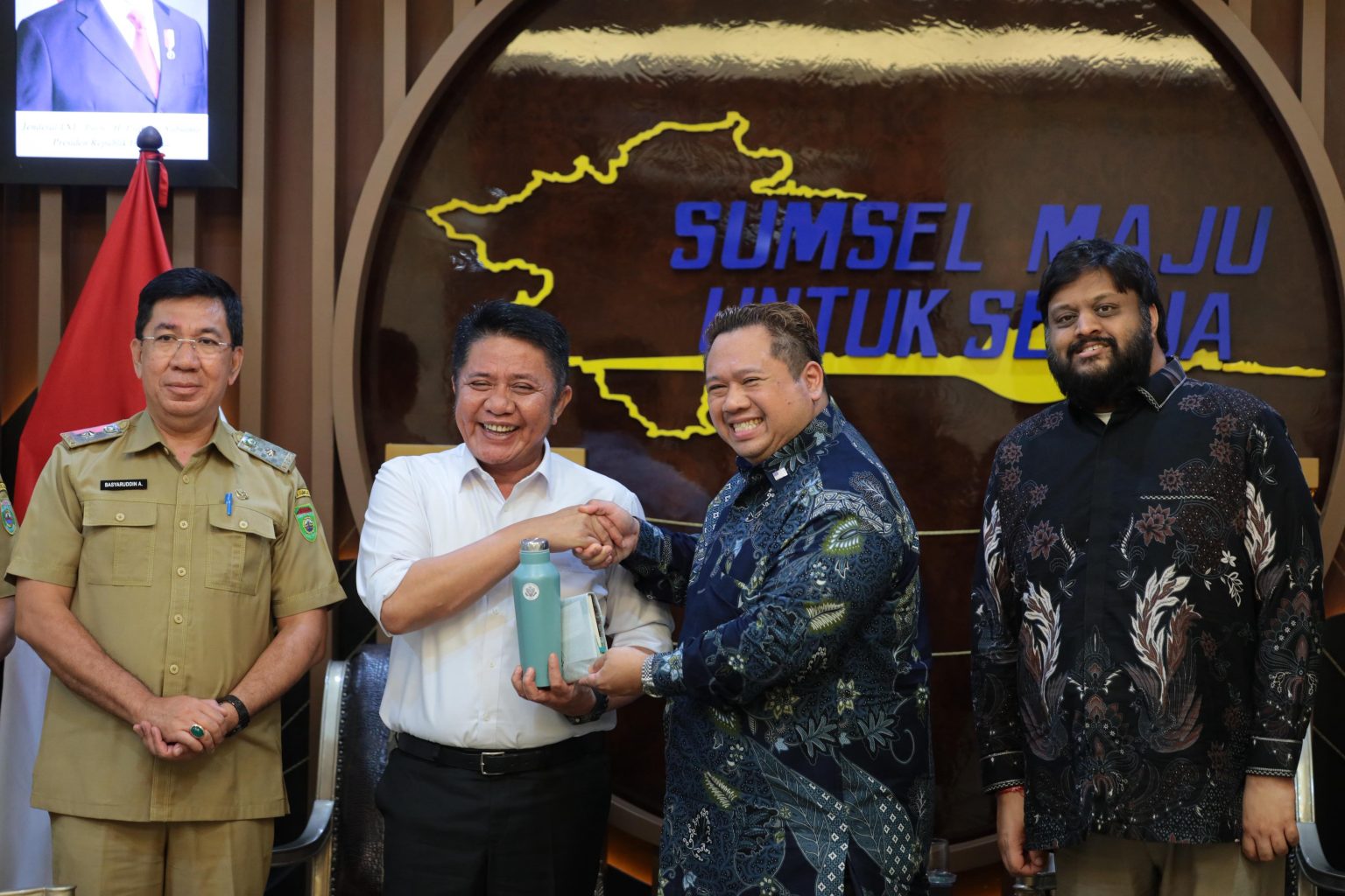 Konsulat Amerika Serikat Apresiasi Program Unggulan Gubernur Sumsel H Herman Deru