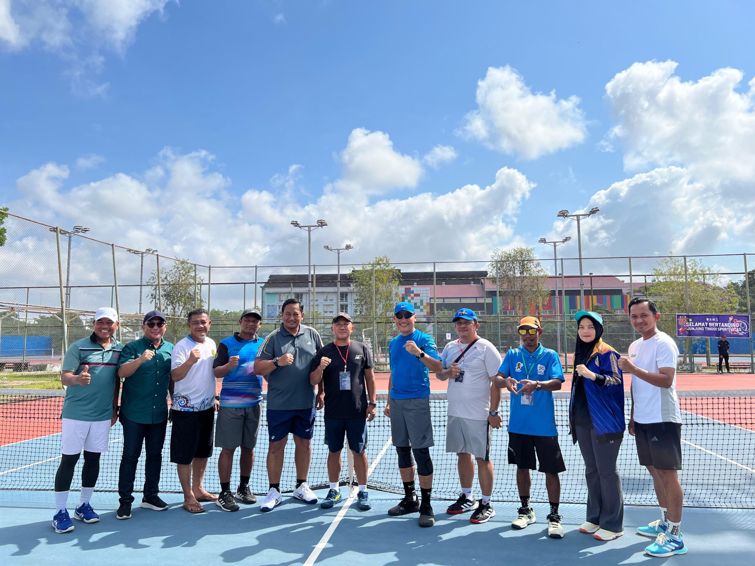 Tim Tenis Lapangan Muba Raih Emas di Porprov Korpri Sumsel 2025
