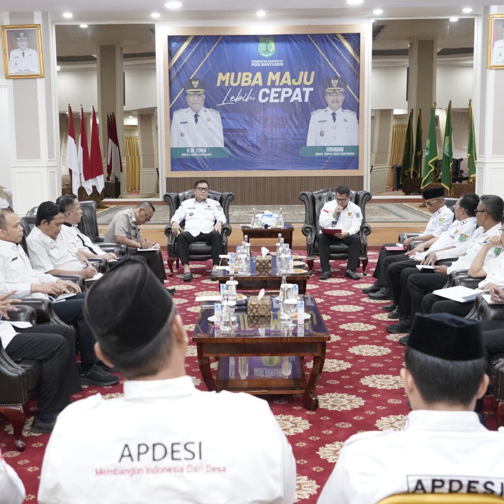 APDESI Muba Temui Bupati Toha: Bahas Kesejahteraan hingga Infrastruktur Desa
