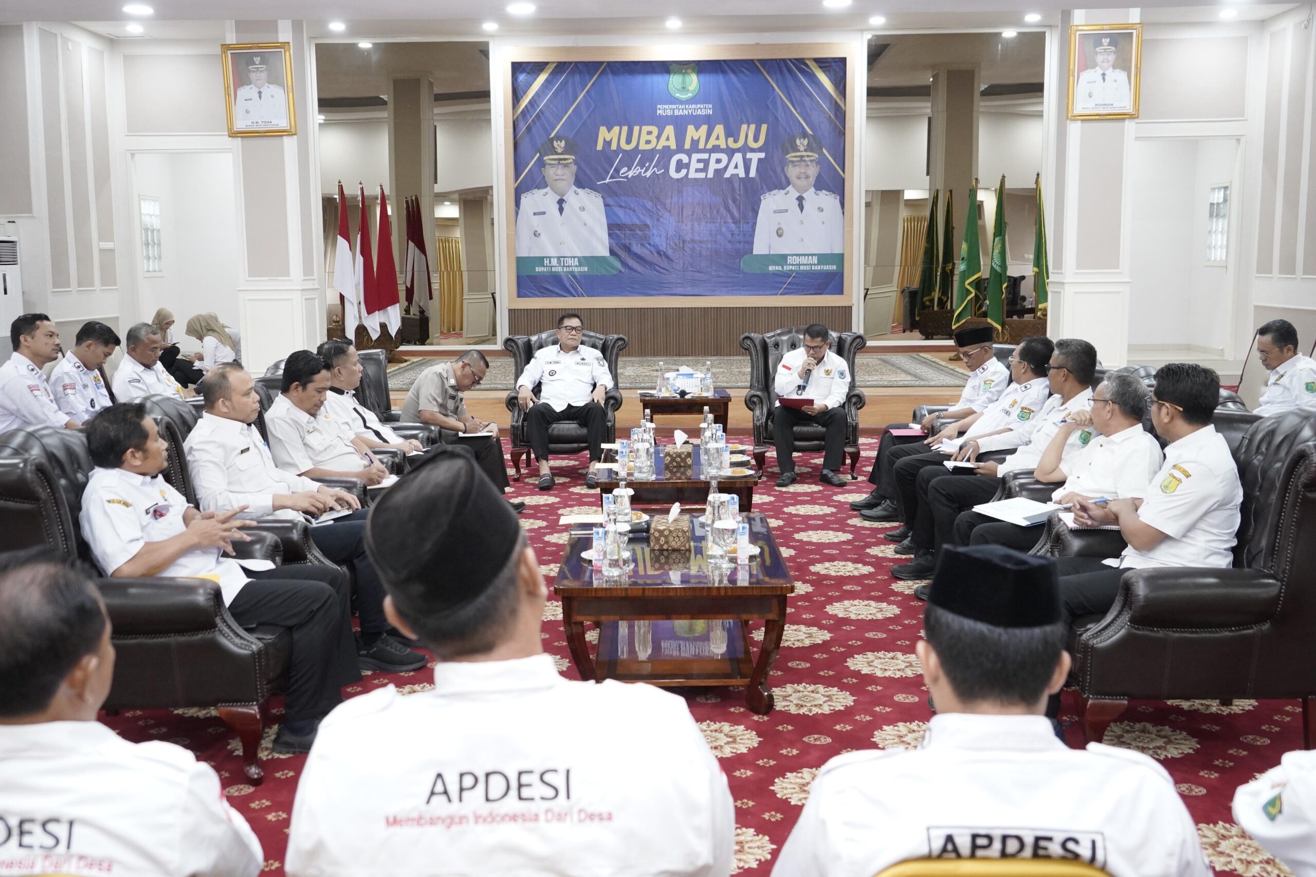 APDESI Muba Temui Bupati Toha: Bahas Kesejahteraan hingga Infrastruktur Desa