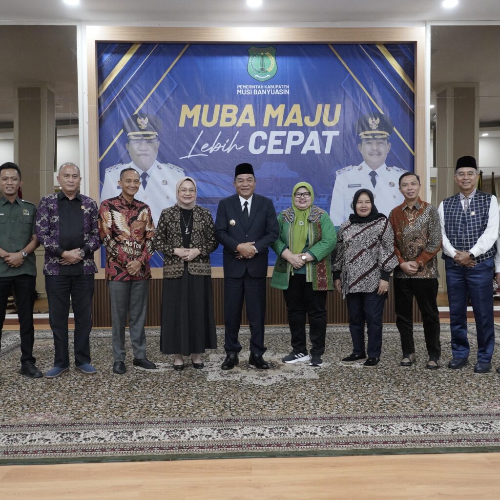 Bupati Muba H M Toha Terima Kedatangan Komisi I DPRD Provinsi Sumatera Selatan