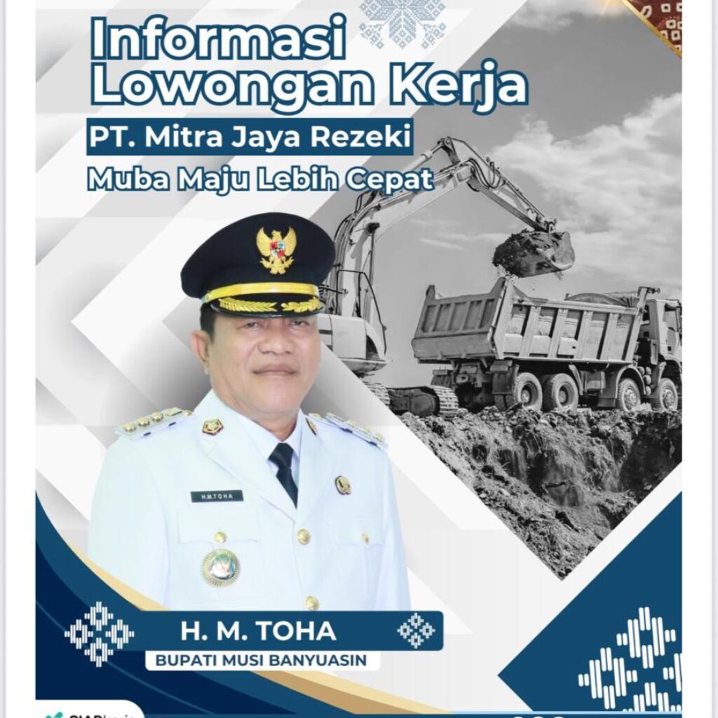 Pemkab Muba Fasilitasi Lowongan Kerja Sektor Pertambangan untuk Putra Daerah