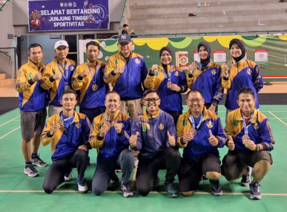 Bulutangkis Muba Raih Kesuksesan di Porprov Korpri 2025 dengan 2 Emas!