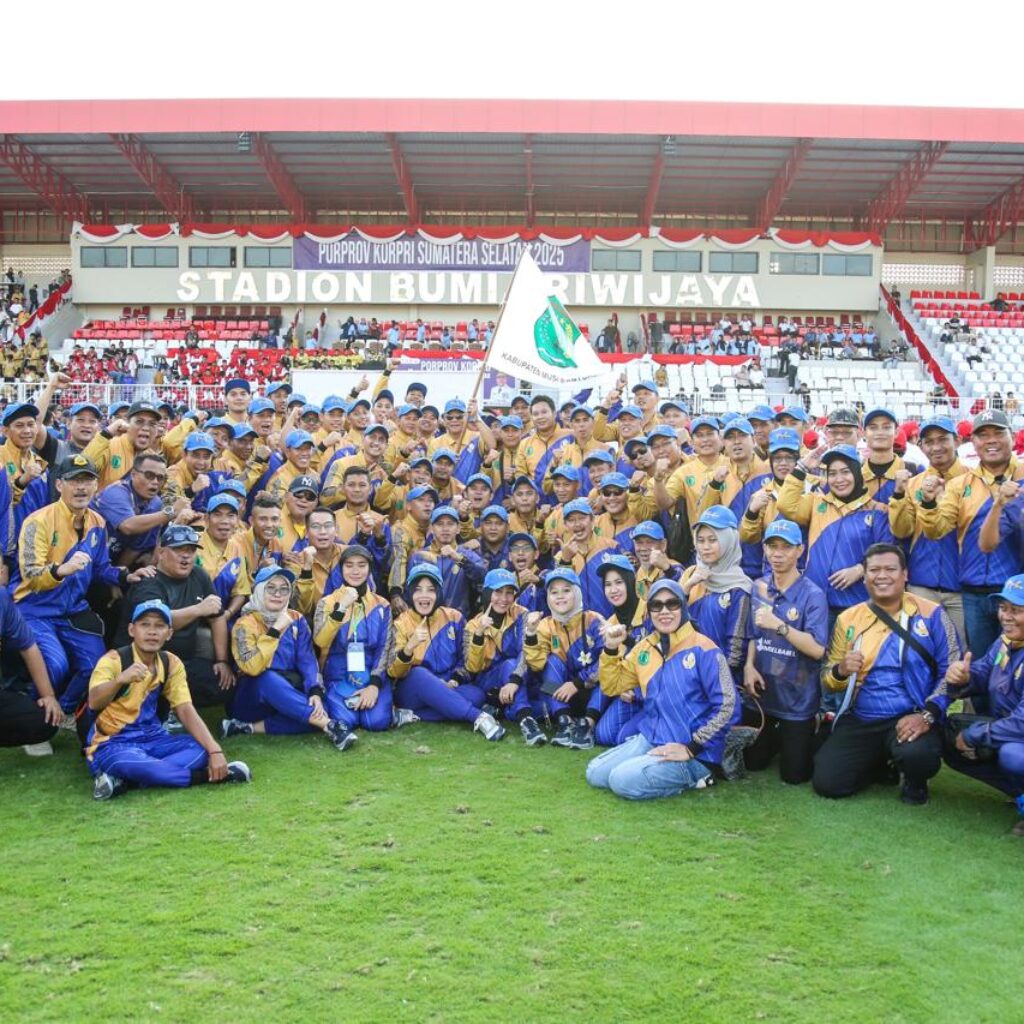 Kabupaten Muba Resmi Raih Posisi Runner-Up Porprov Korpri Sumsel 2025