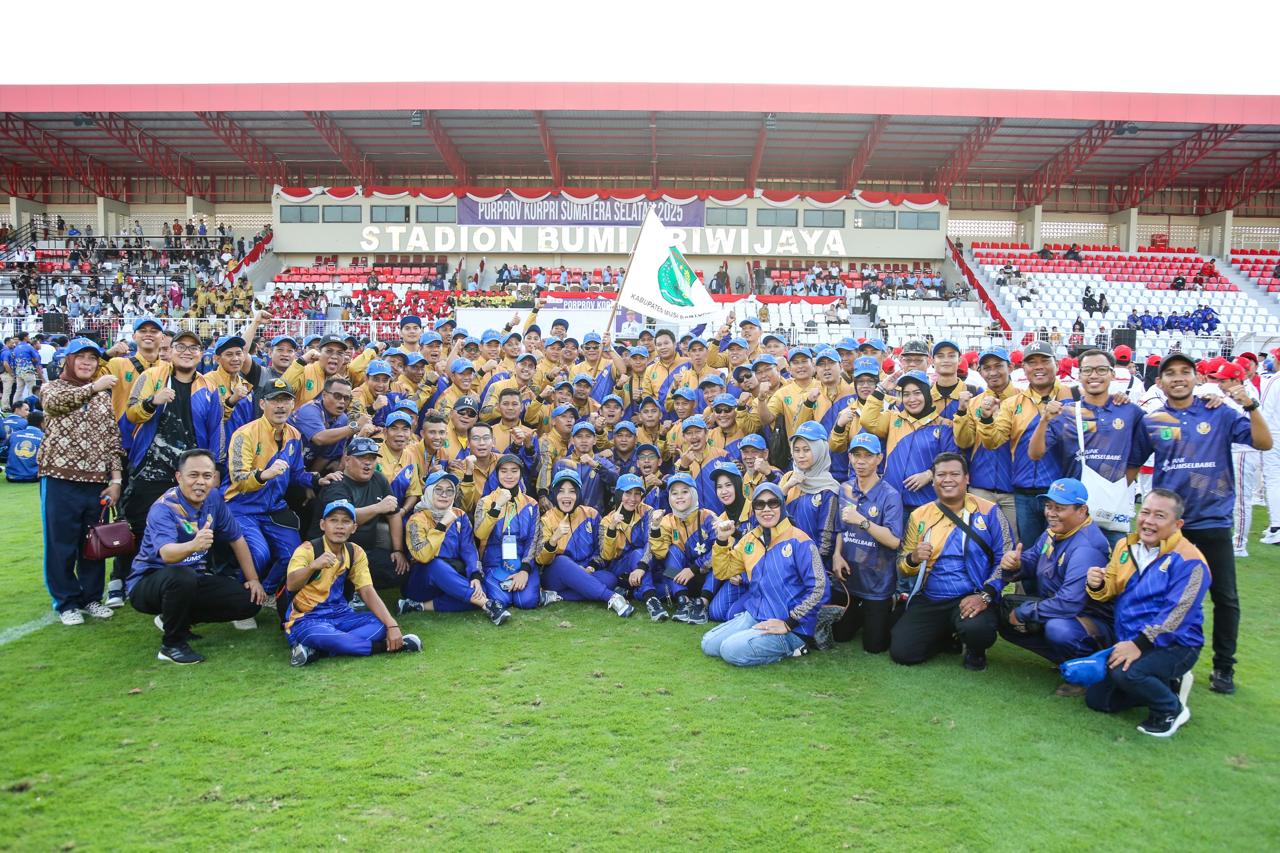 Kabupaten Muba Resmi Raih Posisi Runner-Up Porprov Korpri Sumsel 2025