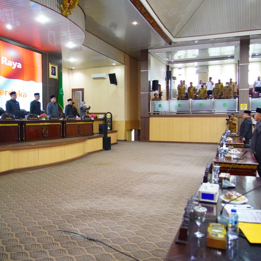 Tujuh Fraksi DPRD Muba Setujui LKPJ APBD 2024 dan Tiga Raperda Inisiatif Pemkab