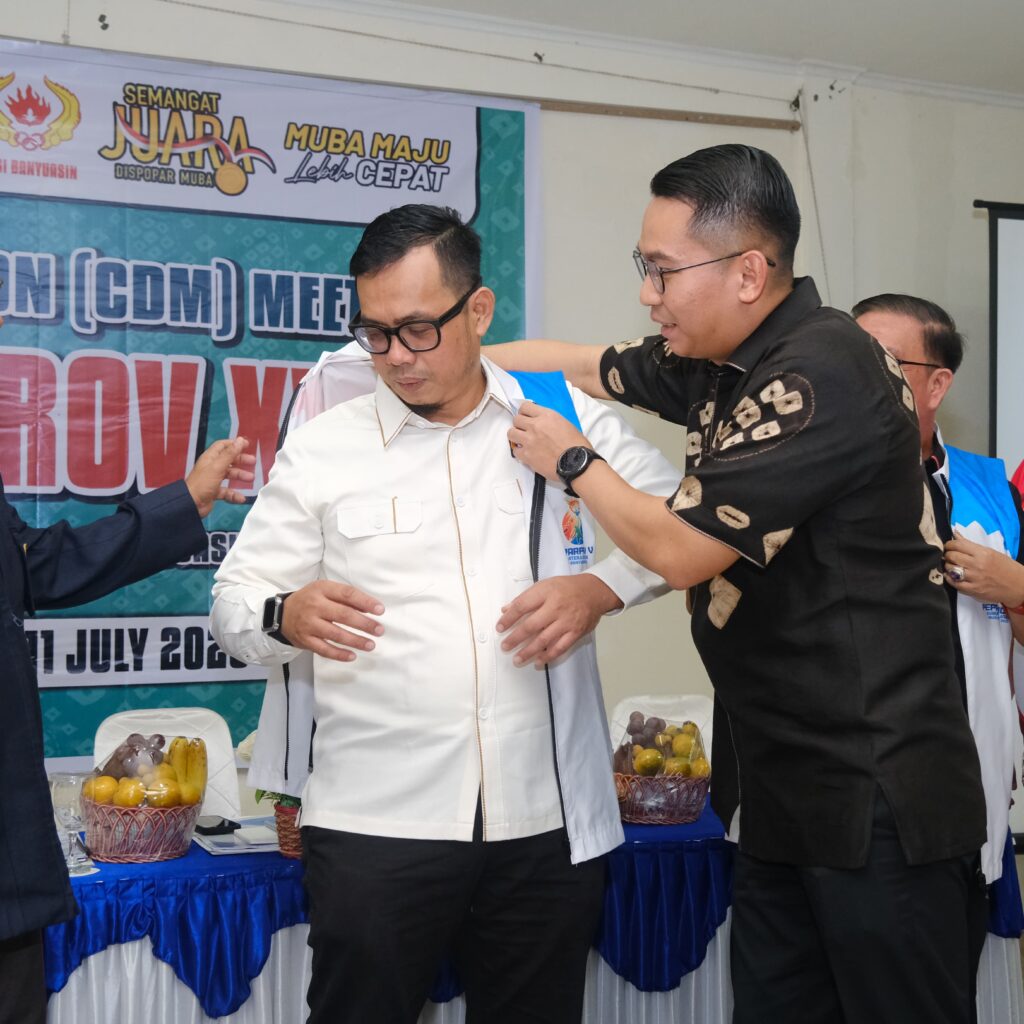 Chief de Mission (CDM) Porprov XV Tahun 2025 di Kabupaten Musi Banyuasin