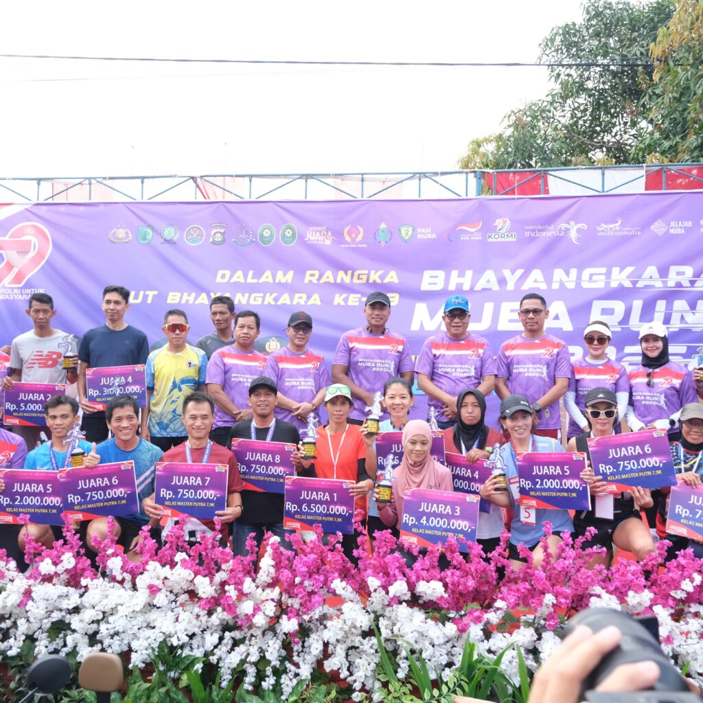 Banjir Hadiah!, Bhayangkara Muba Run 2025 Berlangsung Meriah