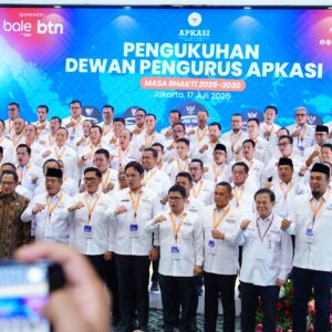 Bupati Muba H M Toha Resmi Dikukuhkan Sebagai Pengurus APKASI 2025–2030