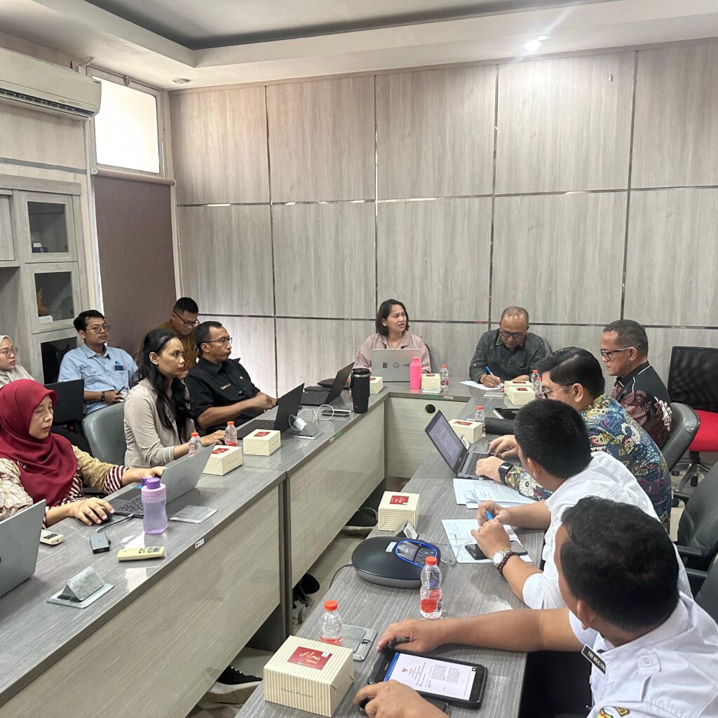 Pemkab Muba Bahas Perpanjangan Kerjasama dengan Badan Informasi Geospasial