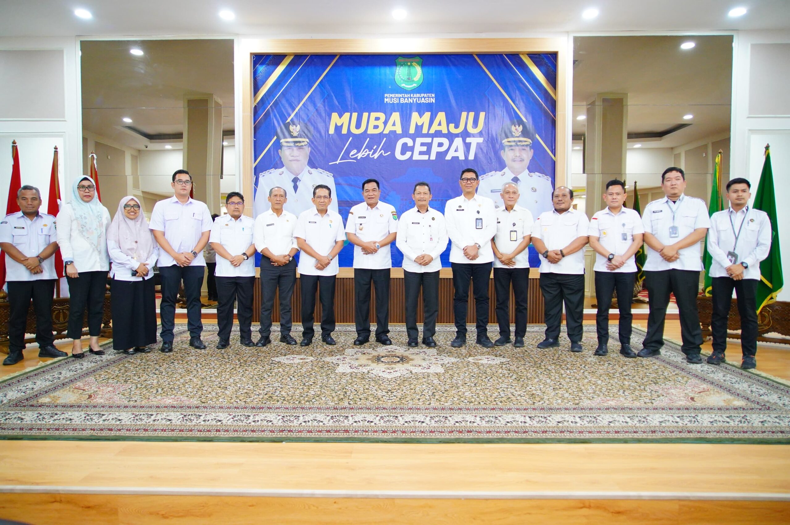 Bupati Muba Sambut Kemenko Polhukam, Bahas peningkatan layanan dan Sinergi Keimigrasian