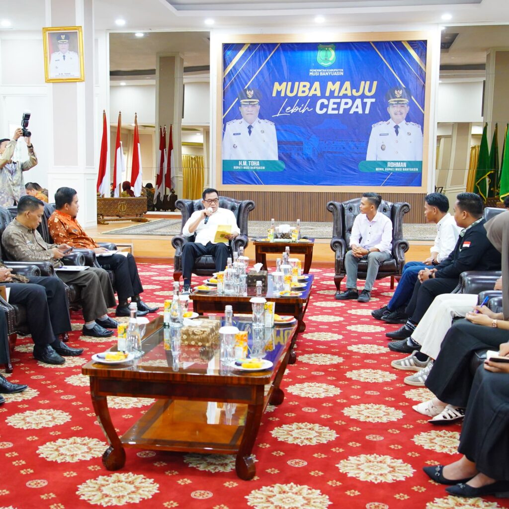 Bupati Muba HM Toha Dorong Mahasiswa" IMMMUBA Jadi Agen Perubahan Bagi Daerah