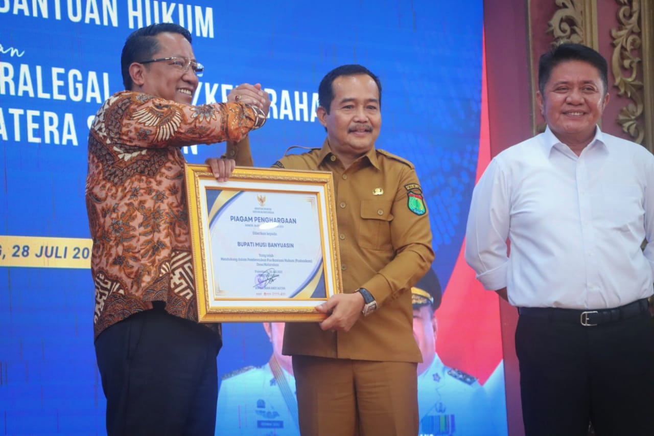 Di Desa dan Kelurahan Kabupaten Muba 100 persen Telah Bentuk Posbankum