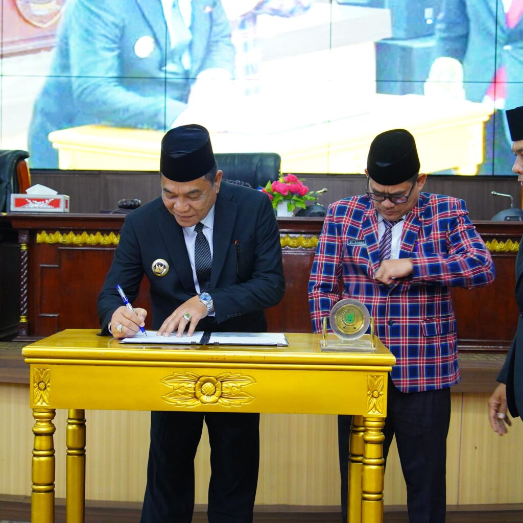 Rapat Paripurna Masa Persidangan III Rapat ke-12 DPRD Kabupaten Musi Banyuasin