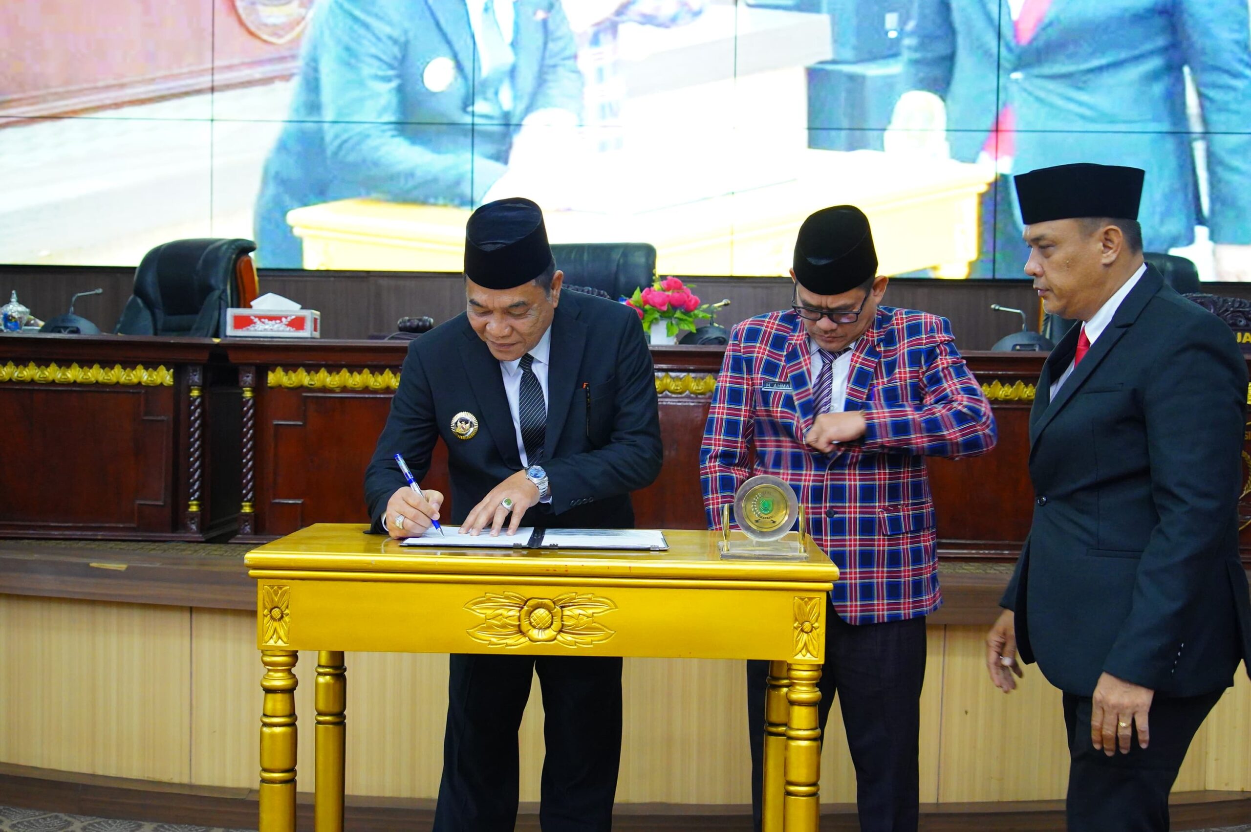 Rapat Paripurna Masa Persidangan III Rapat ke-12 DPRD Kabupaten Musi Banyuasin