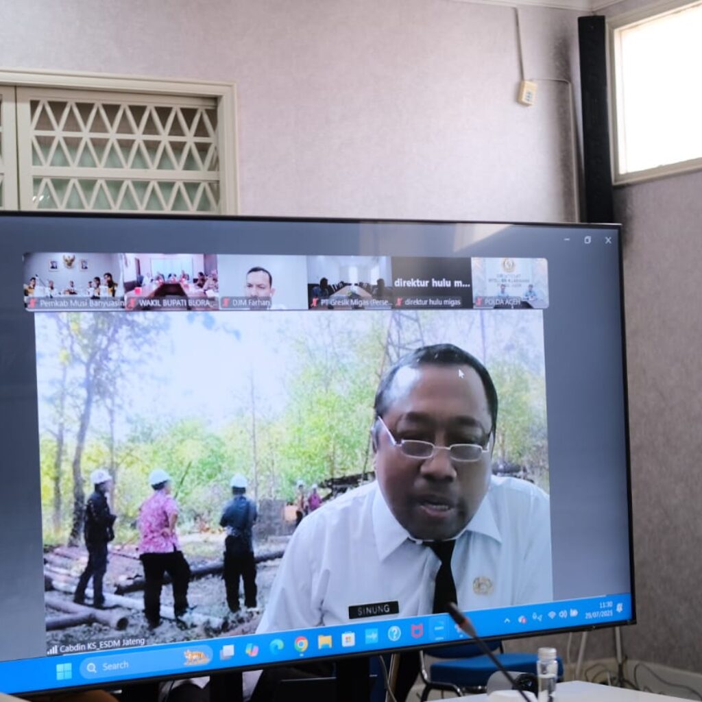 Rapat Tindaklanjut Penanganan Sumur Minyak Masyarakat