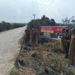 KECAMATAN BAYUNG LINCIR MELAKUKAN SOSIALISASI PENCEGAHAN KARHUTLAH