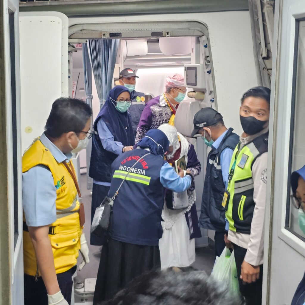 Kloter 14 Palembang Tiba di Tanah Air, 2 Jemaah Masih Dirawat di Arab Saudi