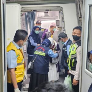 Kloter 14 Palembang Tiba di Tanah Air, 2 Jemaah Masih Dirawat di Arab Saudi