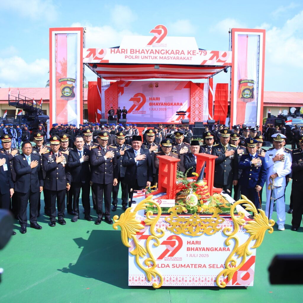 Polri untuk Masyarakat, Polda Sumsel Ukir Prestasi Nasional di Hari Bhayangkara ke-79