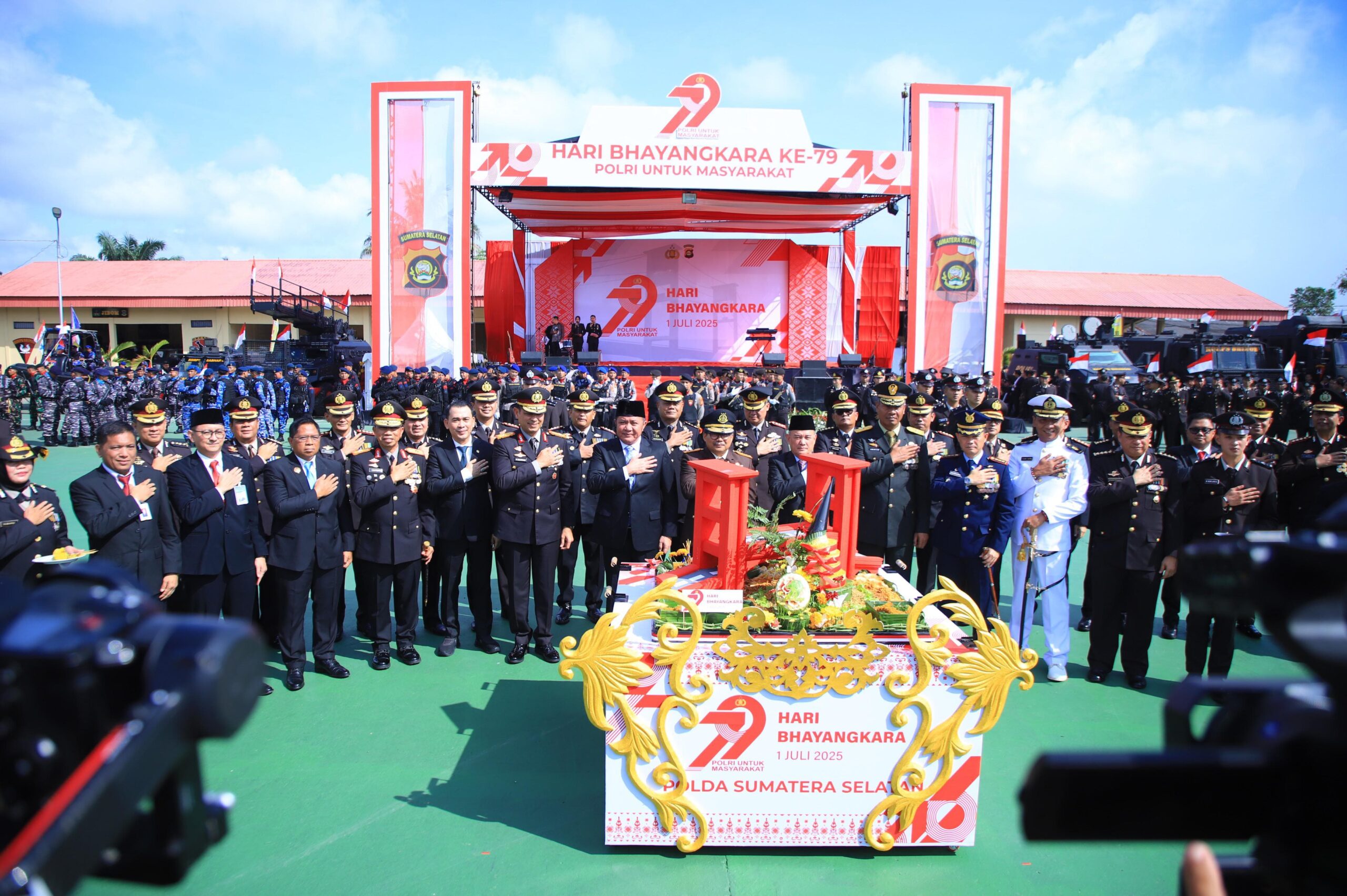 Polri untuk Masyarakat, Polda Sumsel Ukir Prestasi Nasional di Hari Bhayangkara ke-79