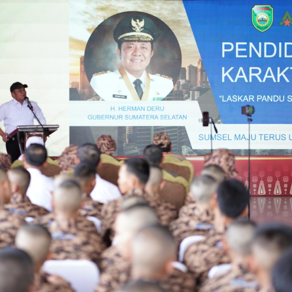 Siapkan Generasi Tangguh Hadapi Indonesia Emas 2045, Gubernur Sumsel Gembleng Siswa Melalui Pendidikan Karakter