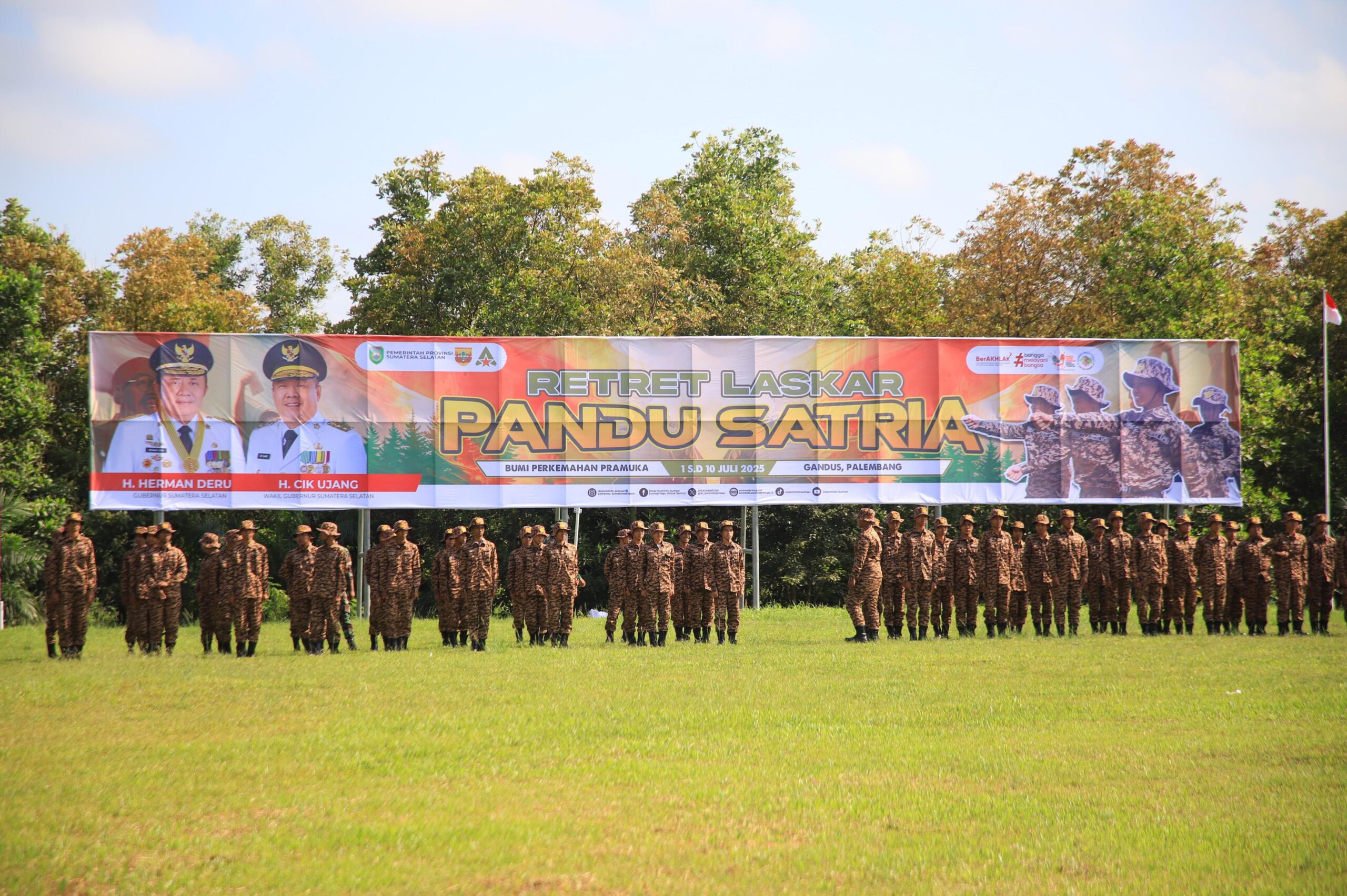 Gubernur Herman Deru : Laskar Pandu Satria Jadi Tonggak Baru Pendidikan Nonformal di Sumsel