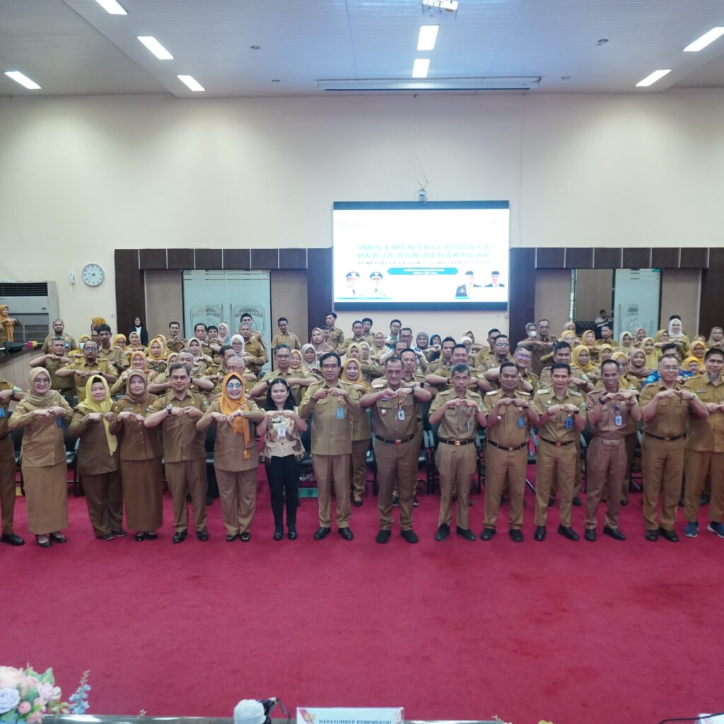 Evaluasi Pelaksanaan Budaya Kerja ASN Berakhlak di lingkungan Pemerintah Provinsi Sumsel
