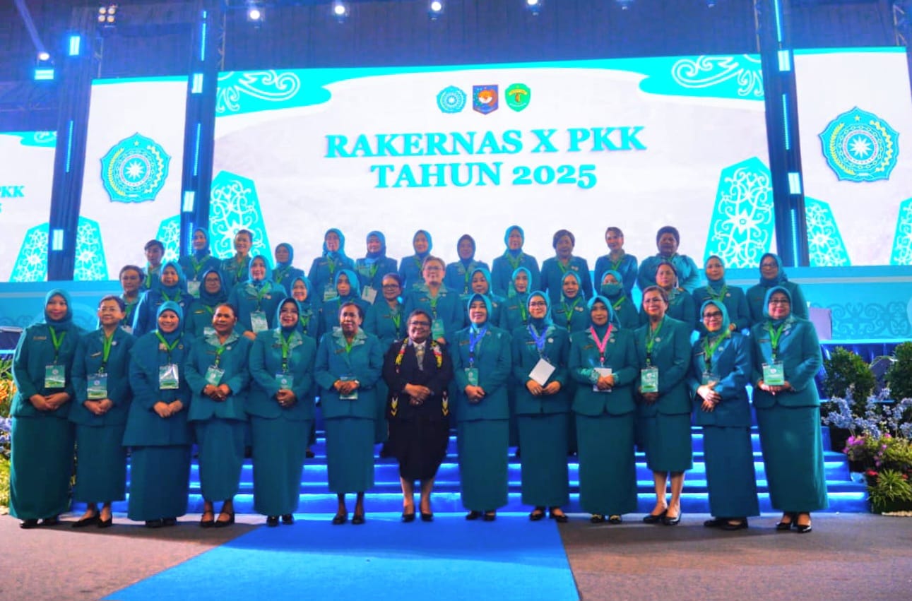 Puncak Peringatan HKG PKK ke-53 dan Rakernas X PKK Tahun 2025 di Samarinda