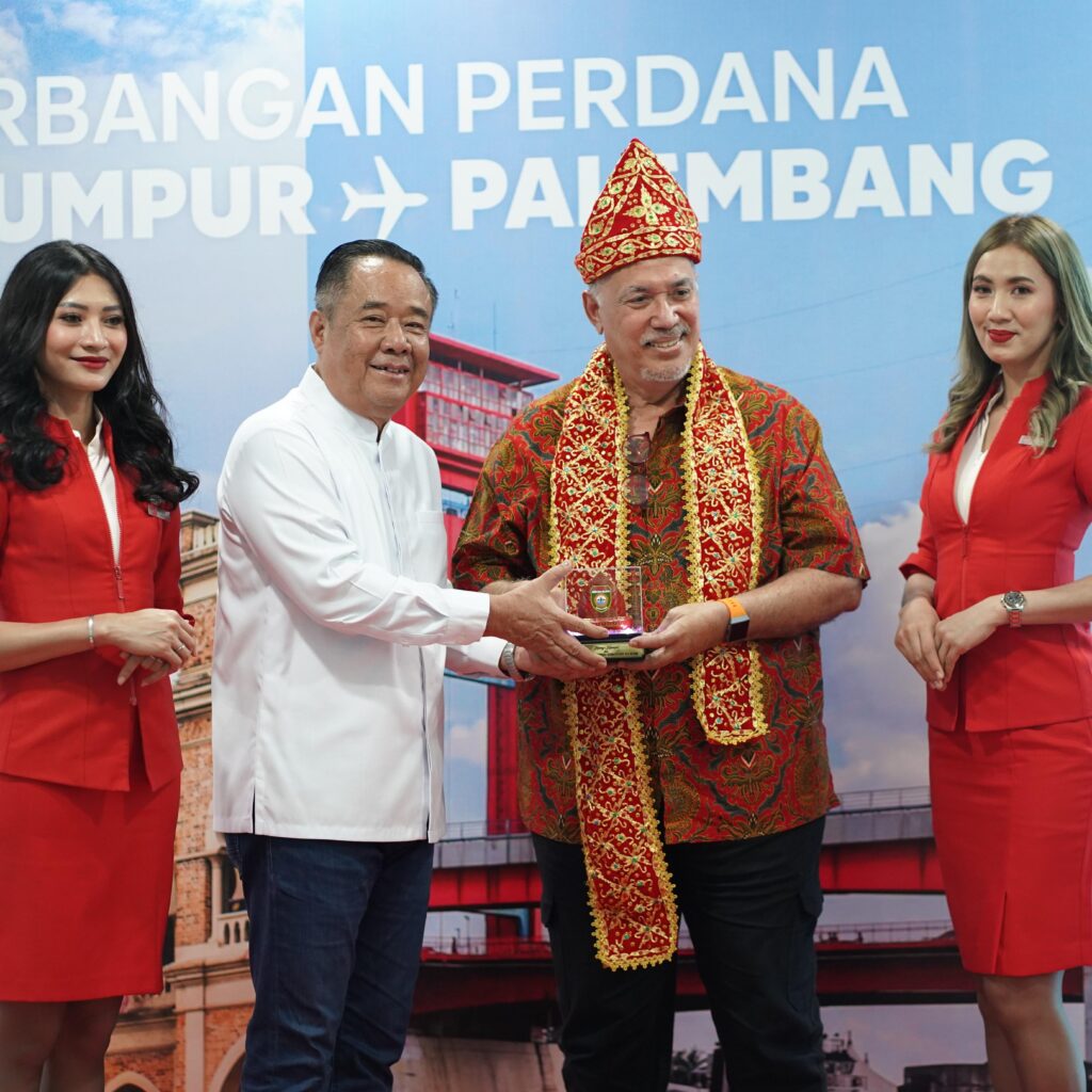 Wagub Sumsel Cik Ujang Hadiri Pembukaan Penerbangan AirAsia Rute Palembang–Kuala Lumpur