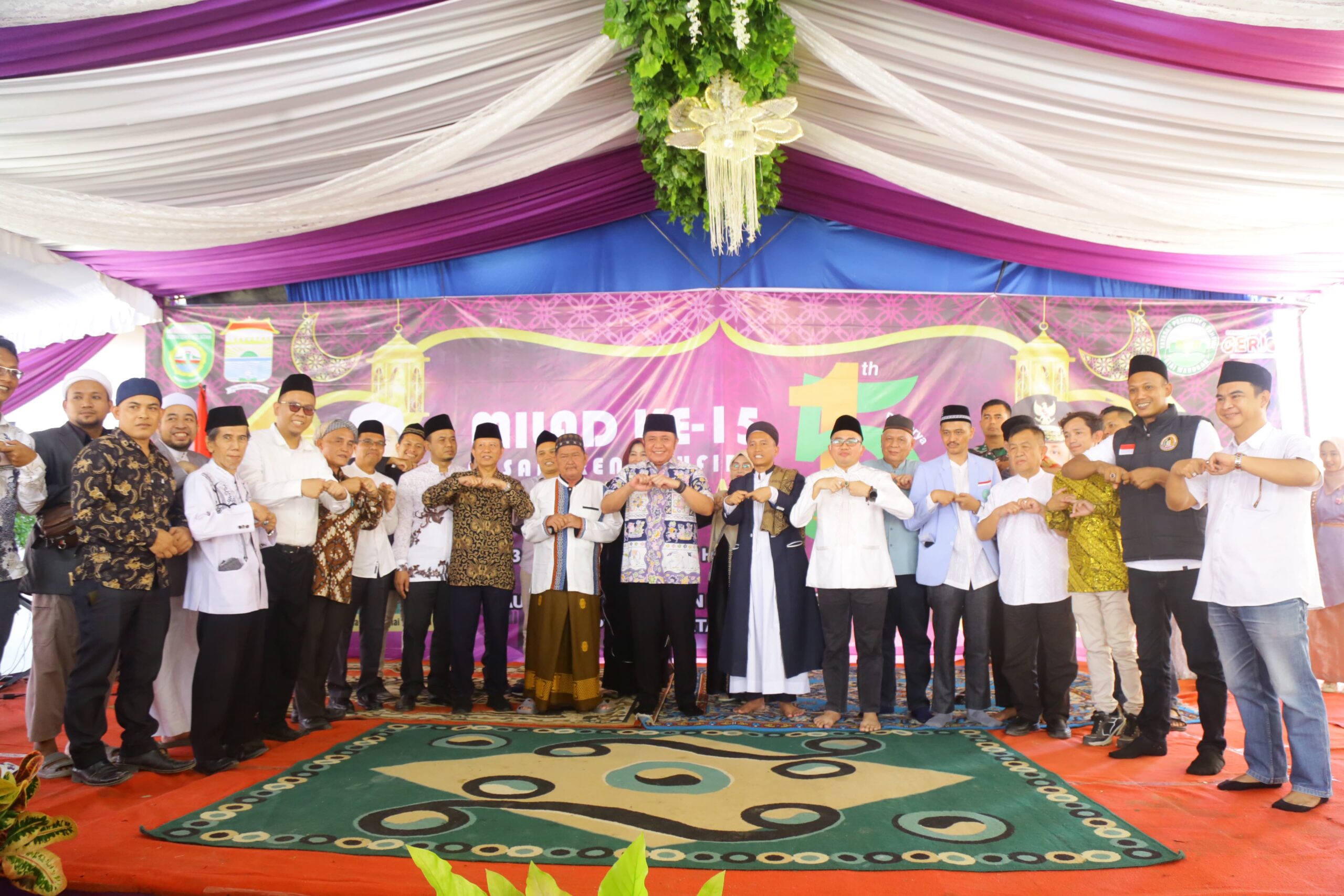 Gubernur Herman Deru Apresiasi Kontribusi Ponpes Kiai Marogan dalam Bangun SDM Sumsel