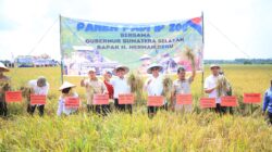 Upaya Swasembada Pangan, Gubernur Herman Deru Tegaskan Kedisiplinan Kunci Sukses Petani Sumsel