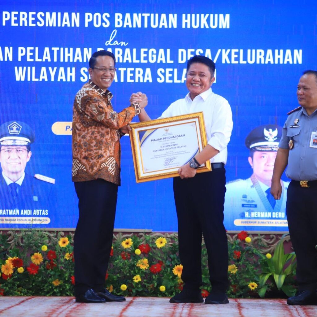 Peresmian Posbankum dan Pelatihan Paralegal se-Sumsel