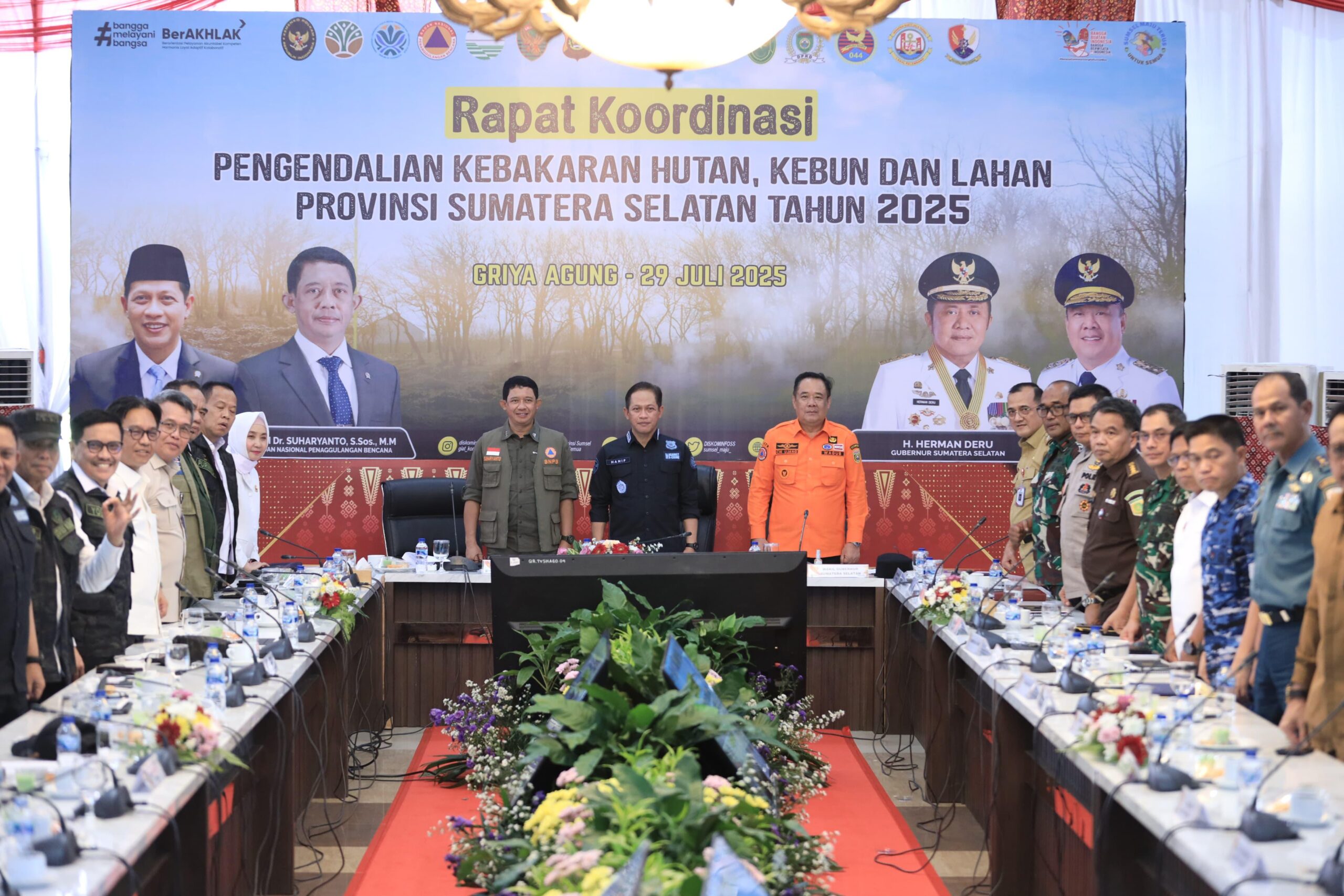 Kolaborasi Tangguh Upaya Hadapi Karhutla, Wagub Cik Ujang Ajak Semua Pihak Bersatu