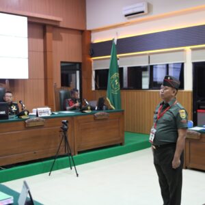 Kopda Bazarsah Dituntut Hukuman Mati dan Dipecat dari TNI akibat Menembak Mati Tiga Polisi di Lokasi Judi Sabung Ayam
