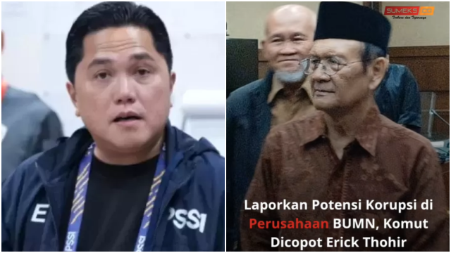 Jaksa Perlu 'Seret' Erick Thohir ke Pengadilan: Diduga Pecat Anak Buahnya Usai Laporkan Korupsi ASDP