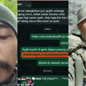 Memohon Dipulangkan dari Rusia, Eks Marinir TNI AL Satria Arta Kumbara Akui Terjebak, Chat Anak Bikin Sedih