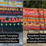 Viral! Video  Warga Medan ‘Rayakan’ OTT KPK Anak Buah Bobby Nasution, Jalan Penuh Karangan Bunga